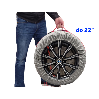 Pokrowiec na koło zapasowe/dojazdowe Z RĄCZKĄ do 22" (lub 74cm)